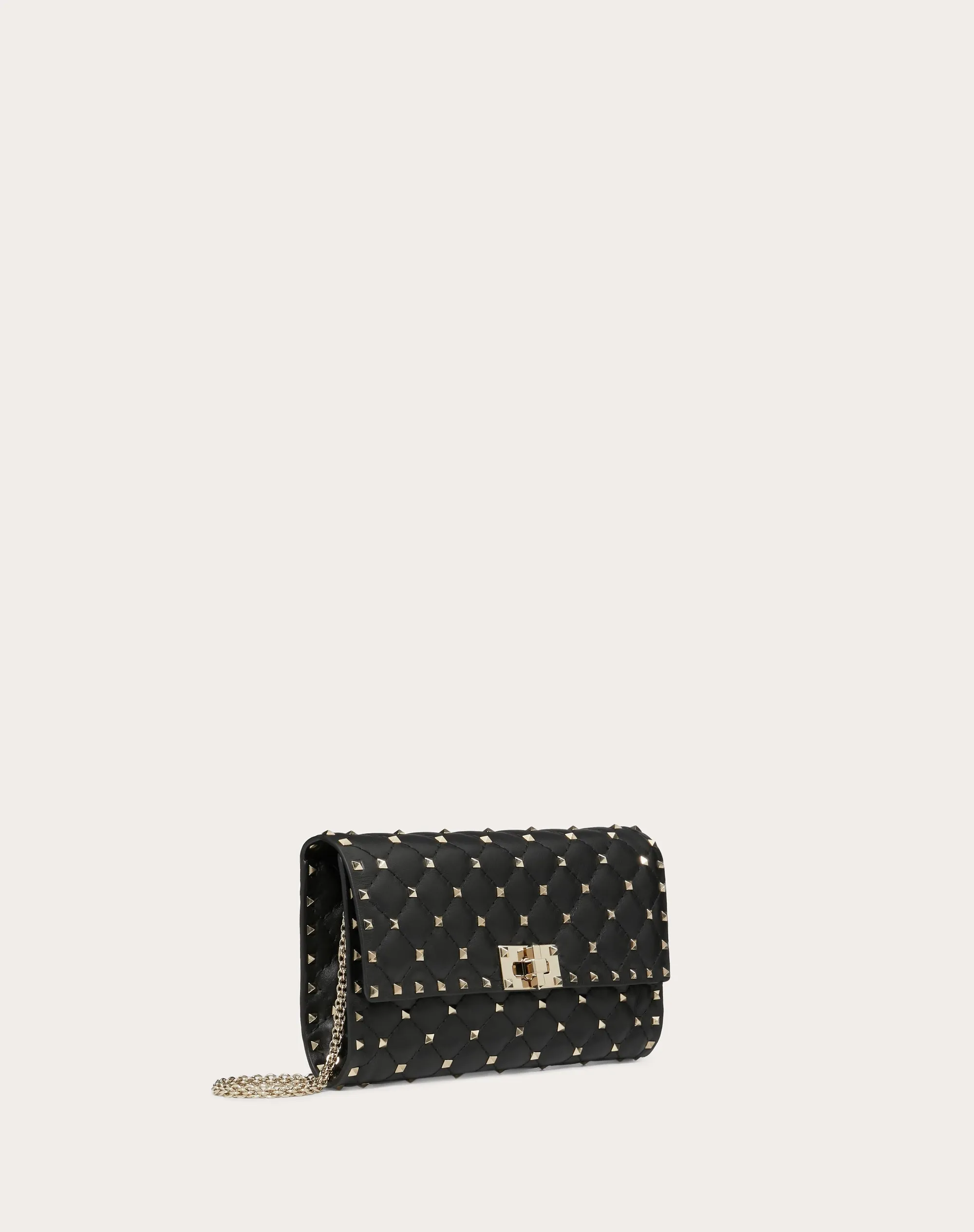 BORSA A TRACOLLA ROCKSTUD SPIKE IN NAPPA