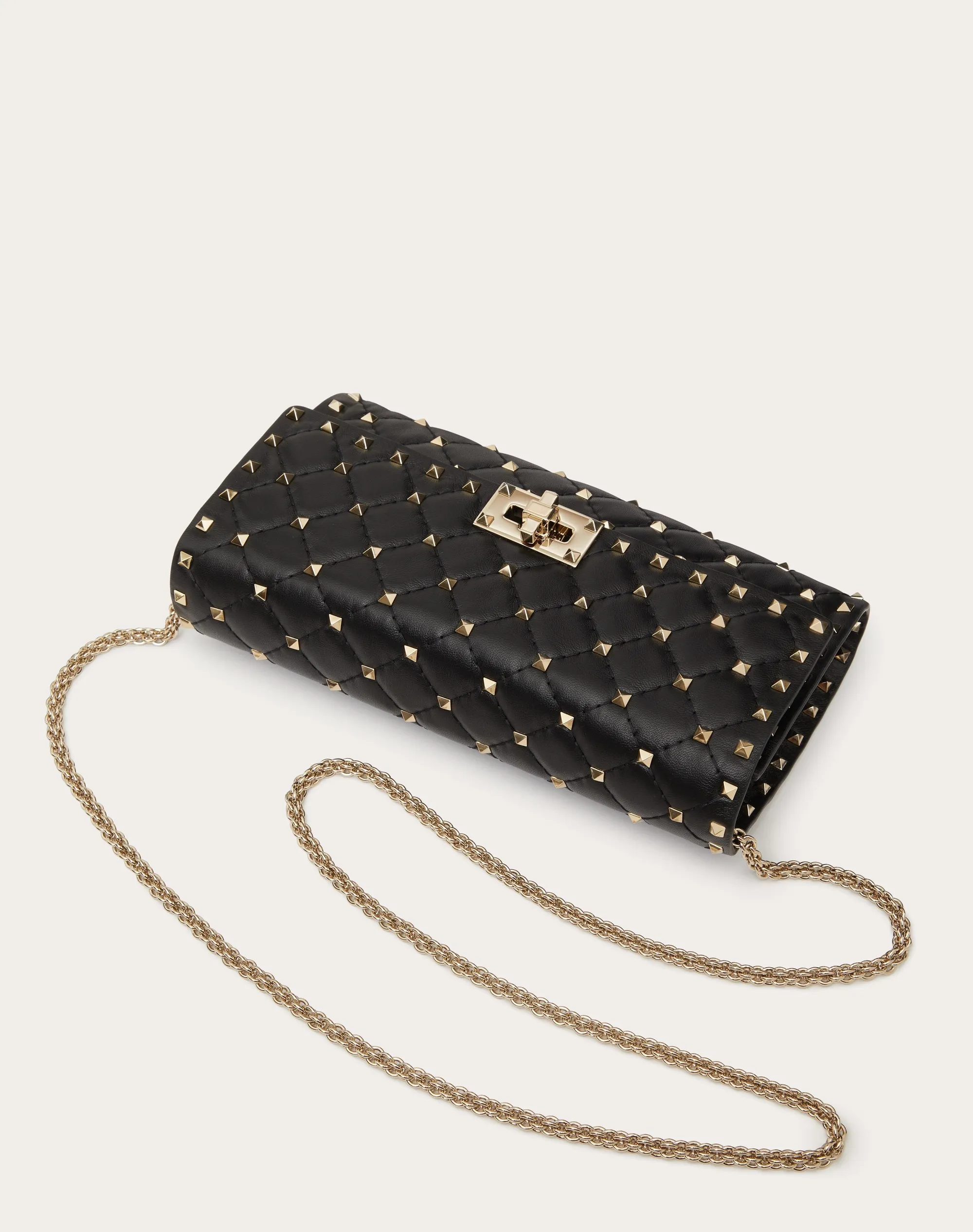 BORSA A TRACOLLA ROCKSTUD SPIKE IN NAPPA